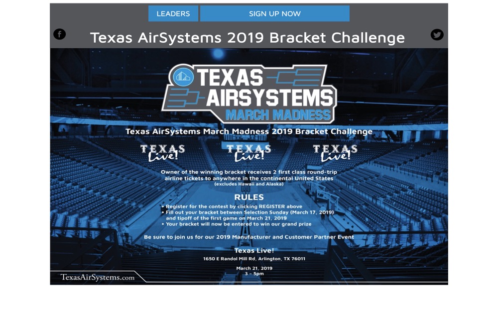 bracket pool manager screen